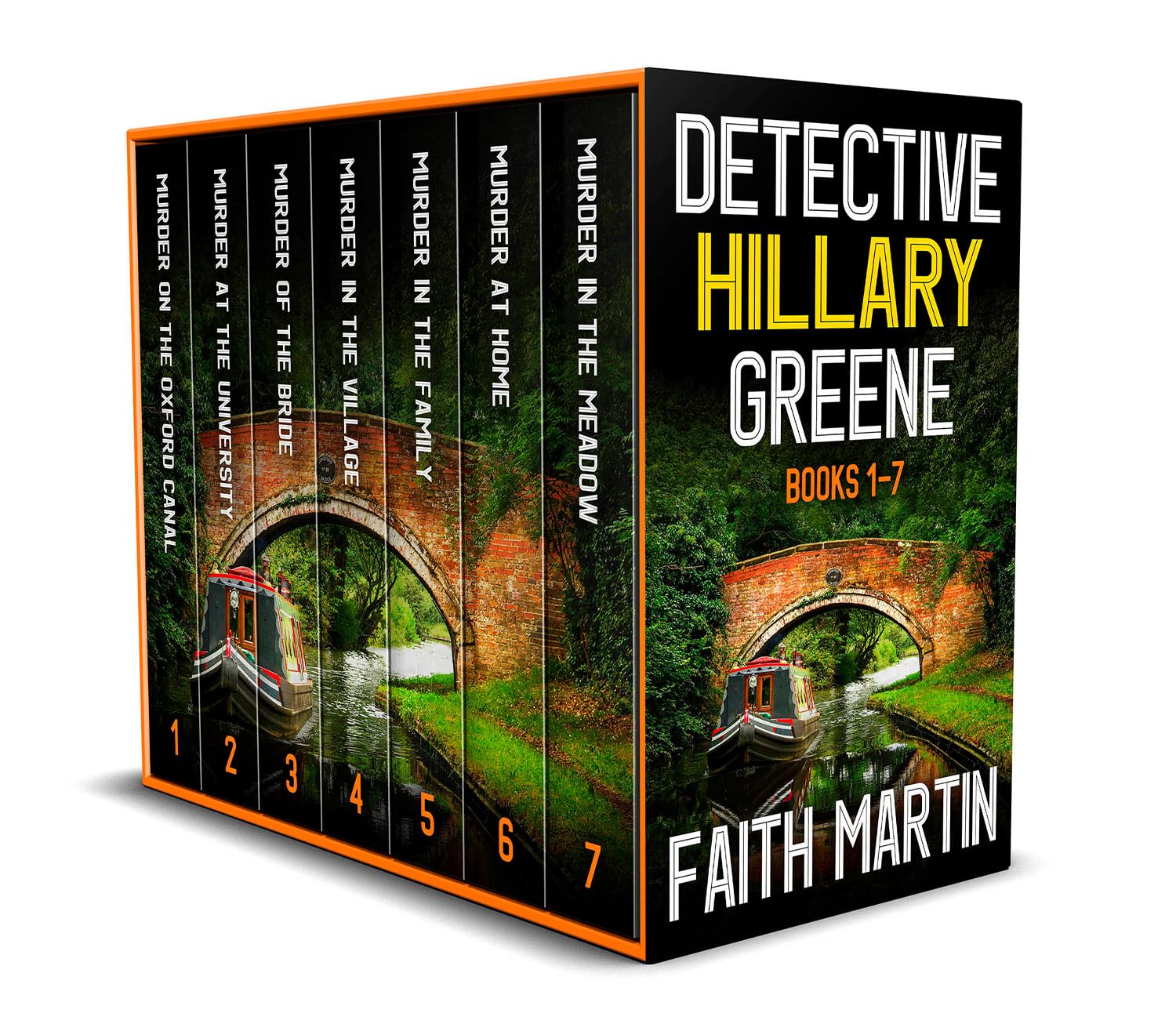 Detective Hillary Greene (Books 1–7) by Faith Martin book cover