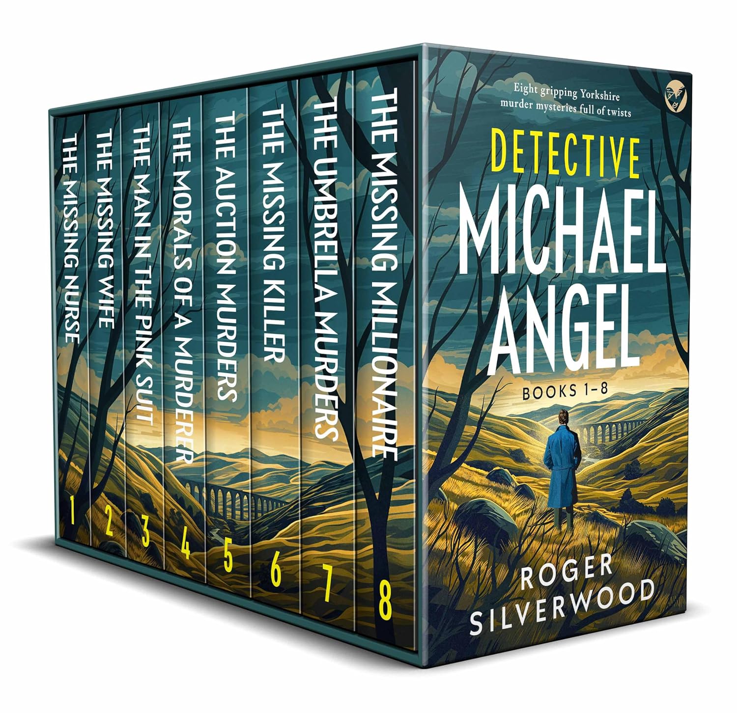 Detective Michael Angel (Books 1–8) by Roger Silverwood book cover