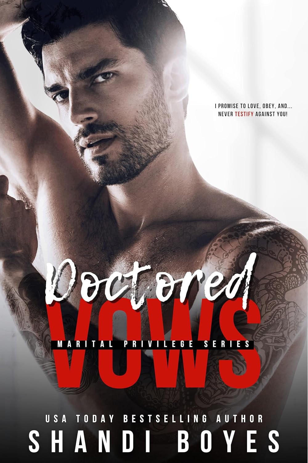 Doctored Vows by Shandi Boyes book cover