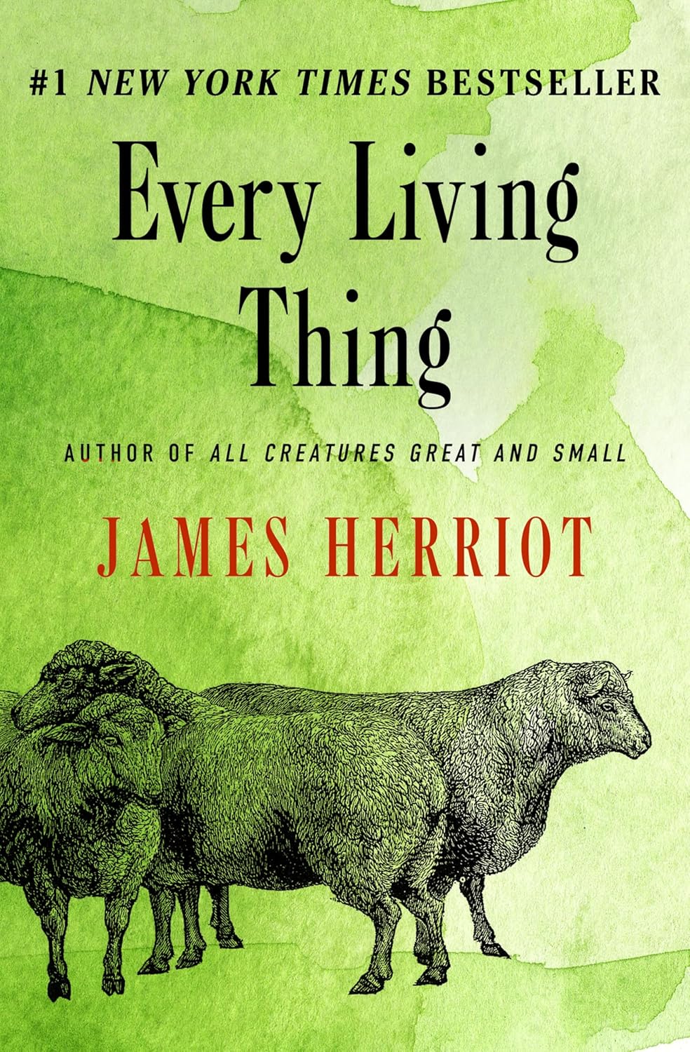 Every Living Thing by James Herriot book cover