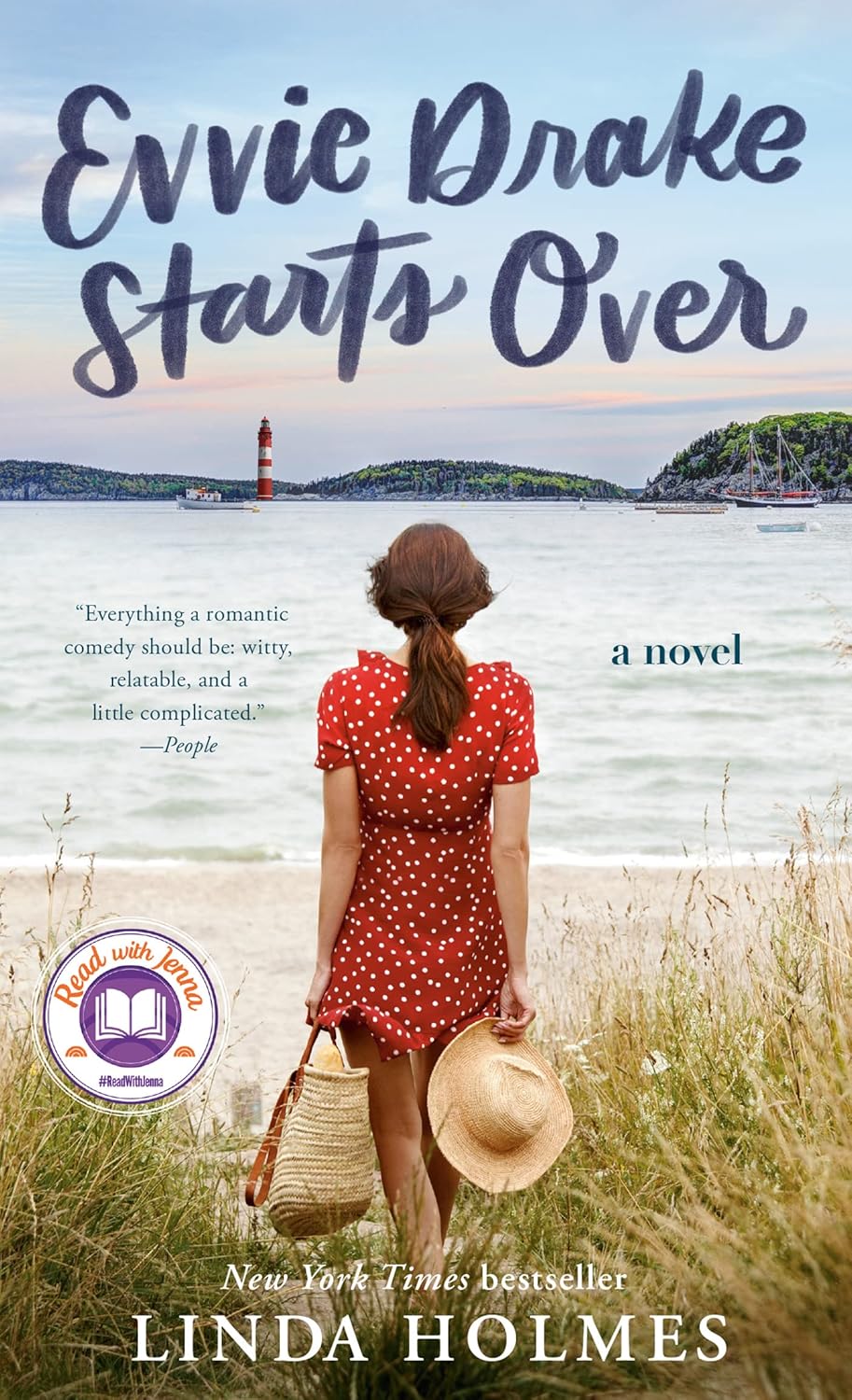Evvie Drake Starts Over by Linda Holmes book cover