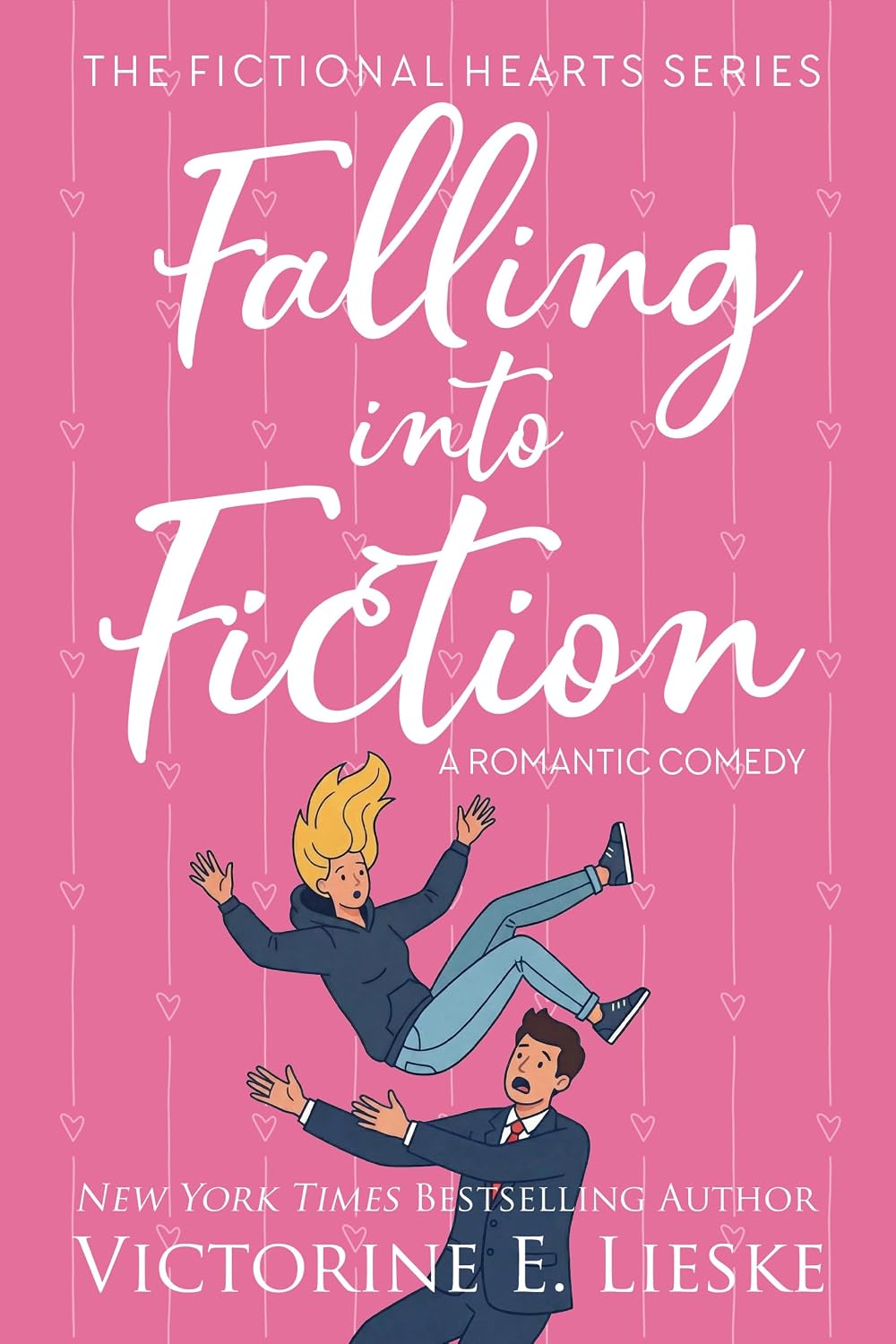 Falling into Fiction by Victorine E. Lieske book cover