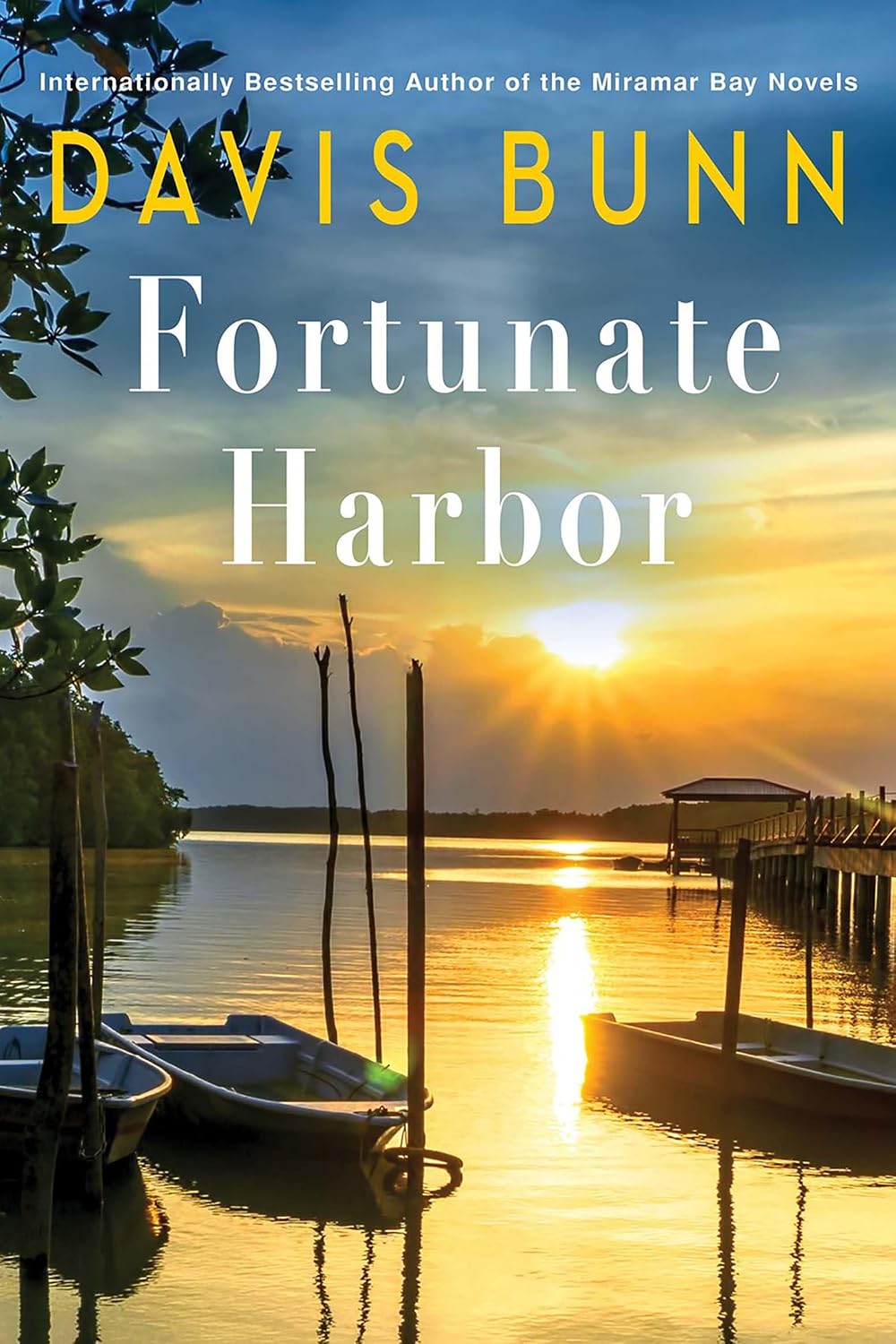Fortunate Harbor by Davis Bunn book cover