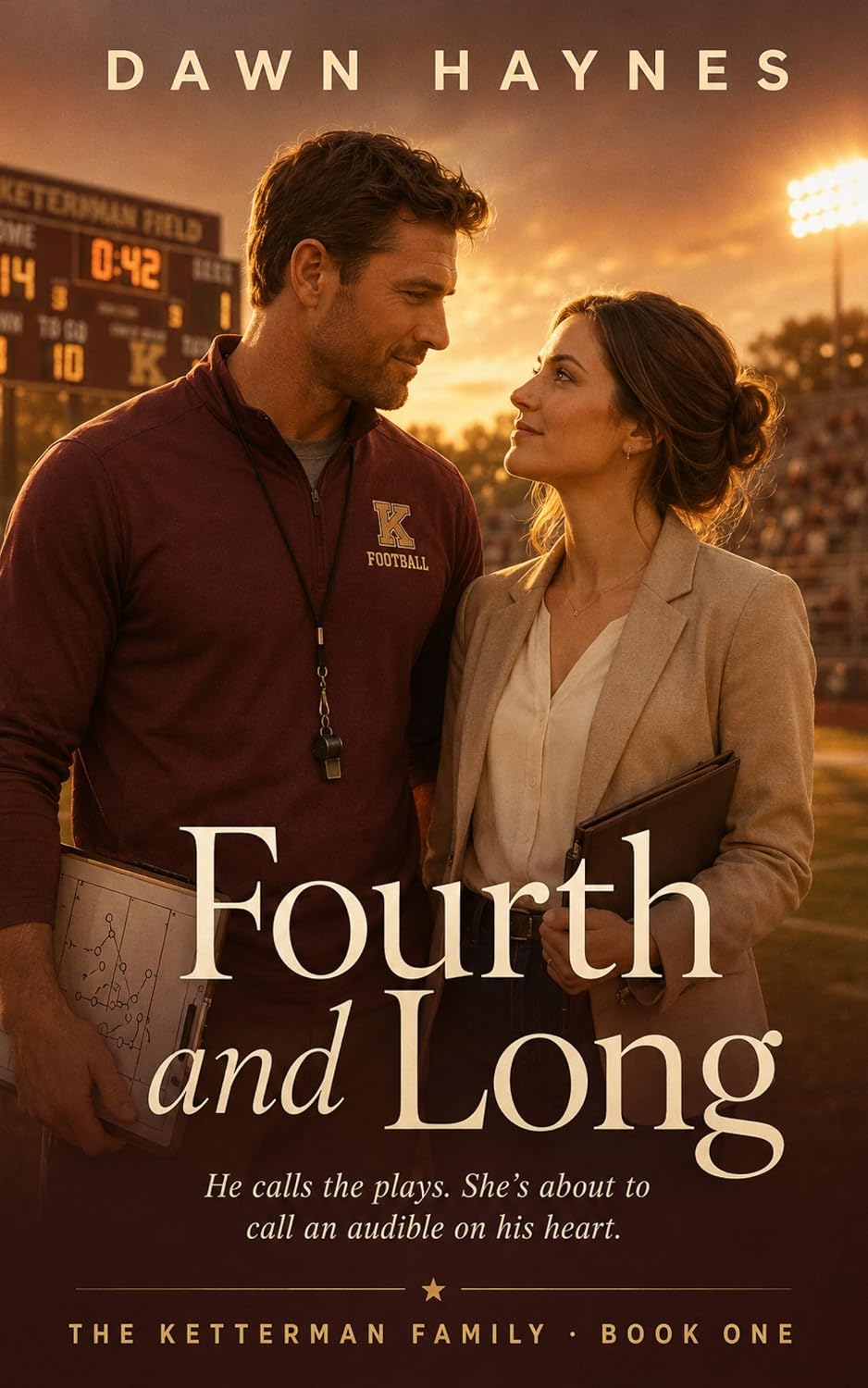 Fourth and Long by Dawn Haynes book cover