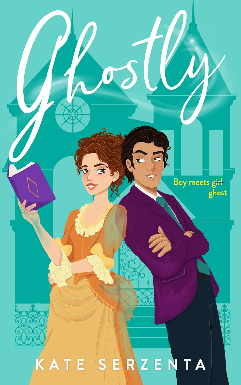 Ghostly by Kate Serzenta book cover