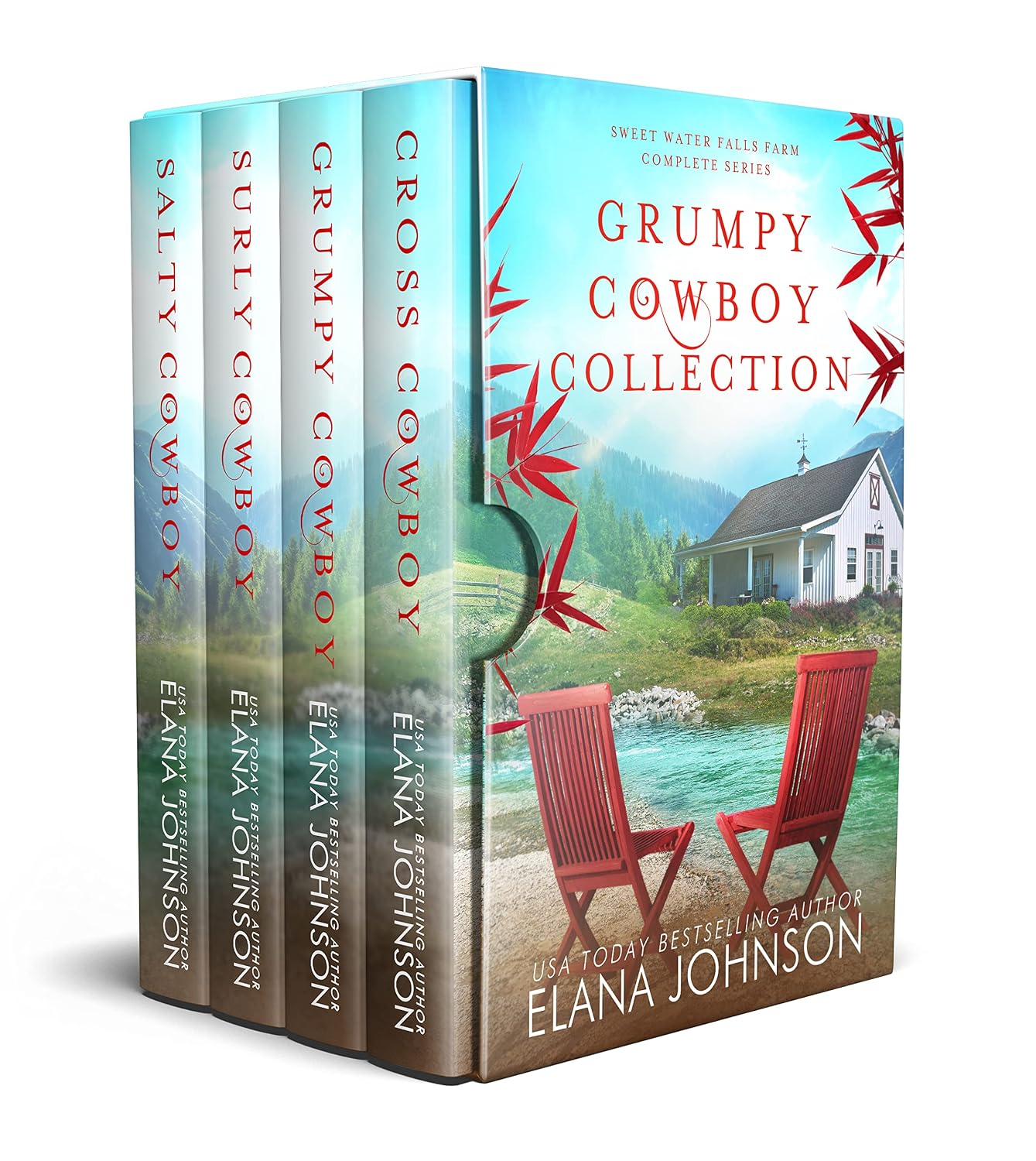 Grumpy Cowboy Collection by Elana Johnson book cover