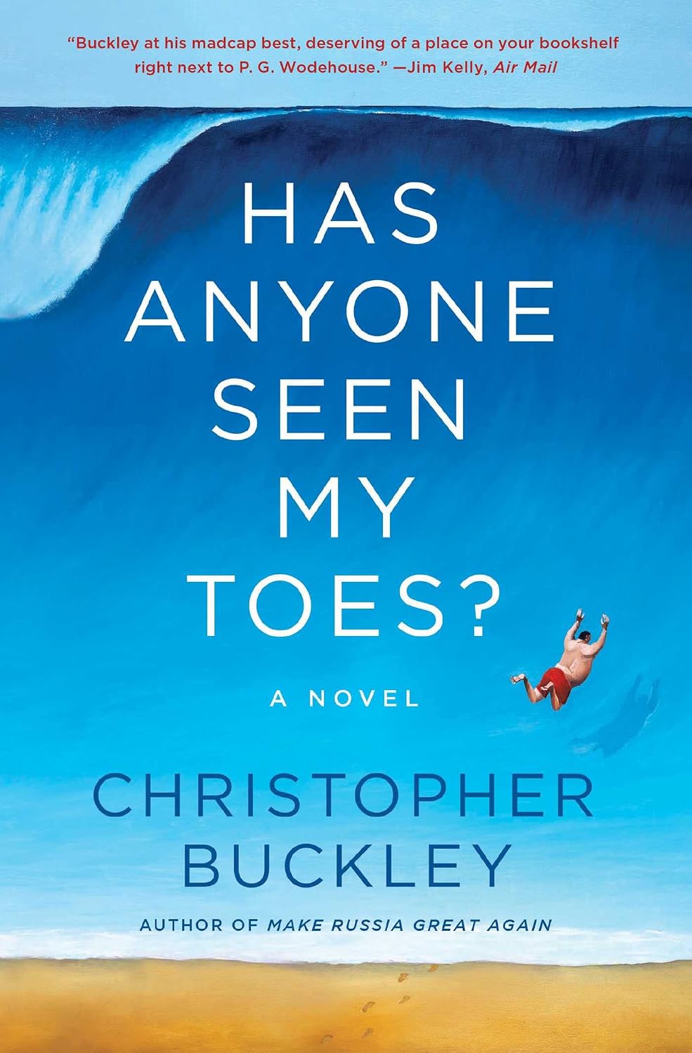 Has Anyone Seen My Toes? by Christopher Buckley book cover