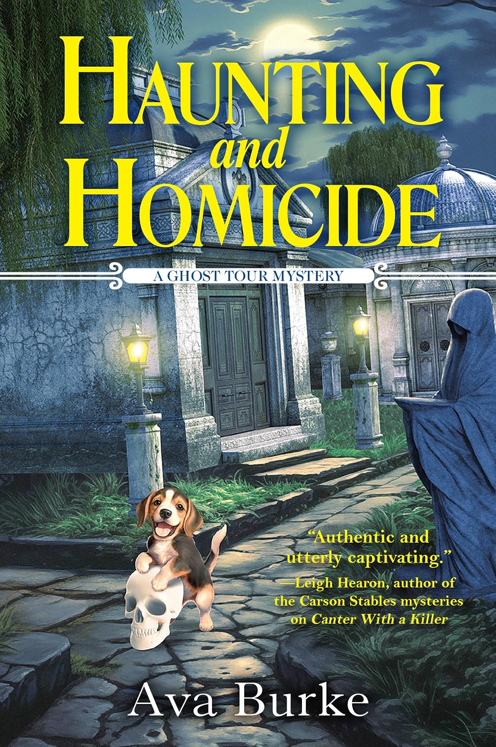 Haunting and Homicide by Ava Burke book cover
