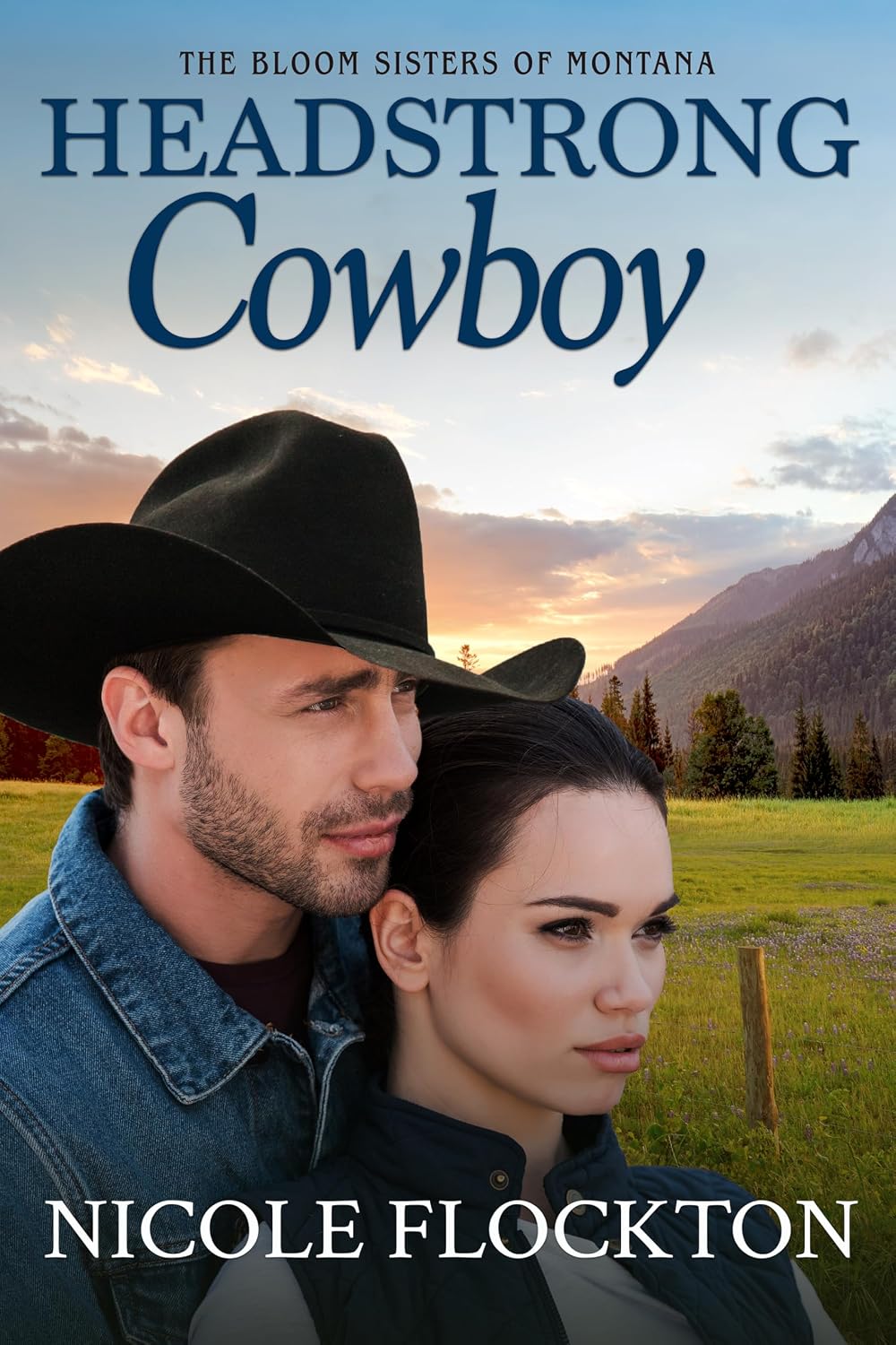 Headstrong Cowboy by Nicole Flockton book cover