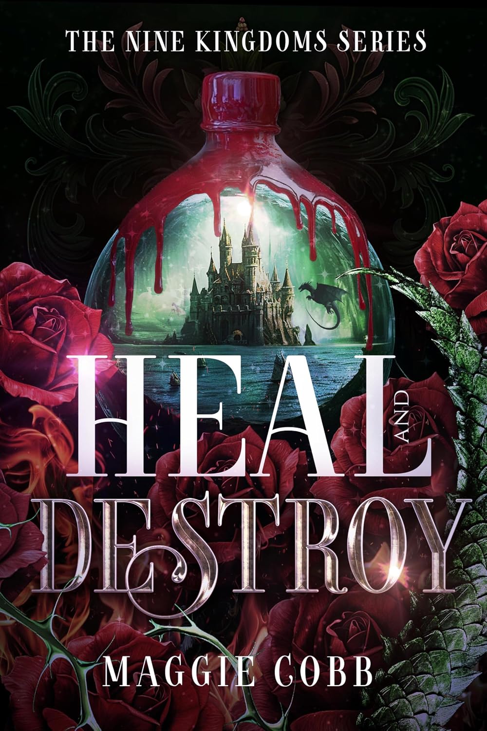 Heal and Destroy by Maggie Cobb book cover