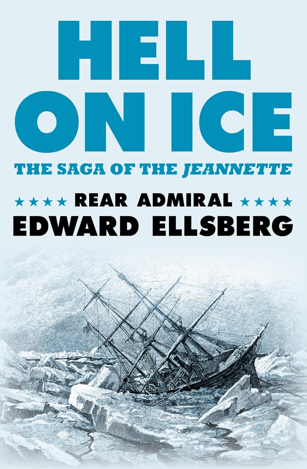 Hell on Ice by Edward Ellsberg book cover