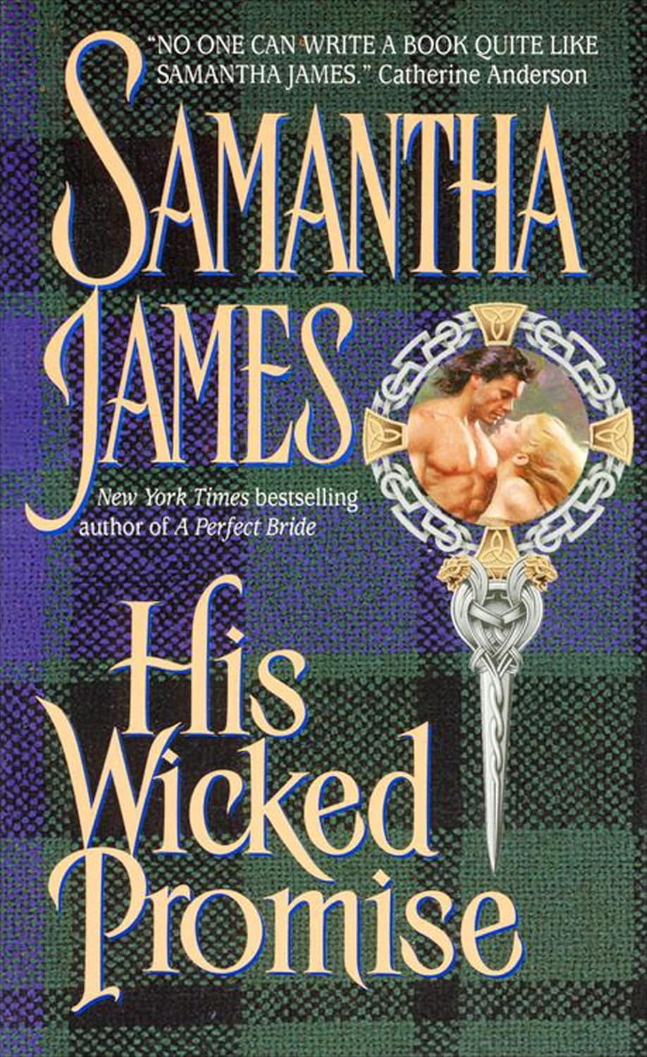 His Wicked Promise by Samantha James book cover