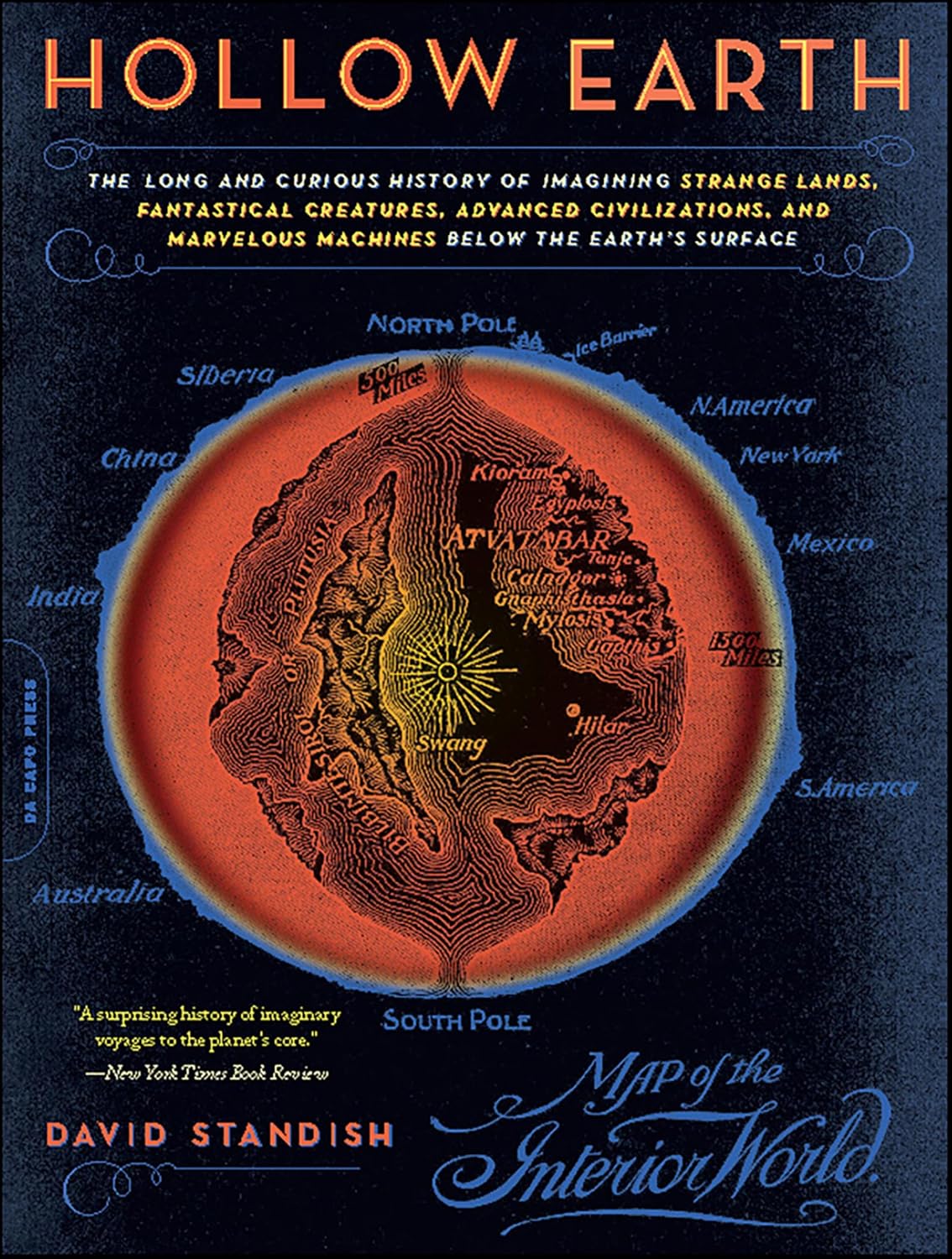 Hollow Earth by David Standish book cover