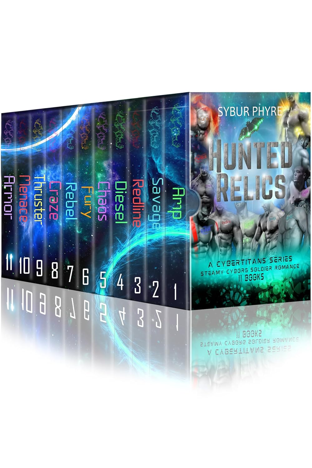 Hunted Relics (Complete Series) by Sybur Phyre book cover