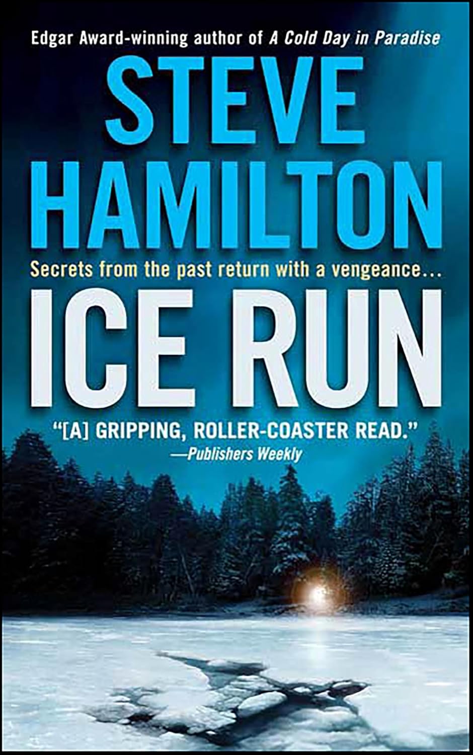 Ice Run by Steve Hamilton book cover