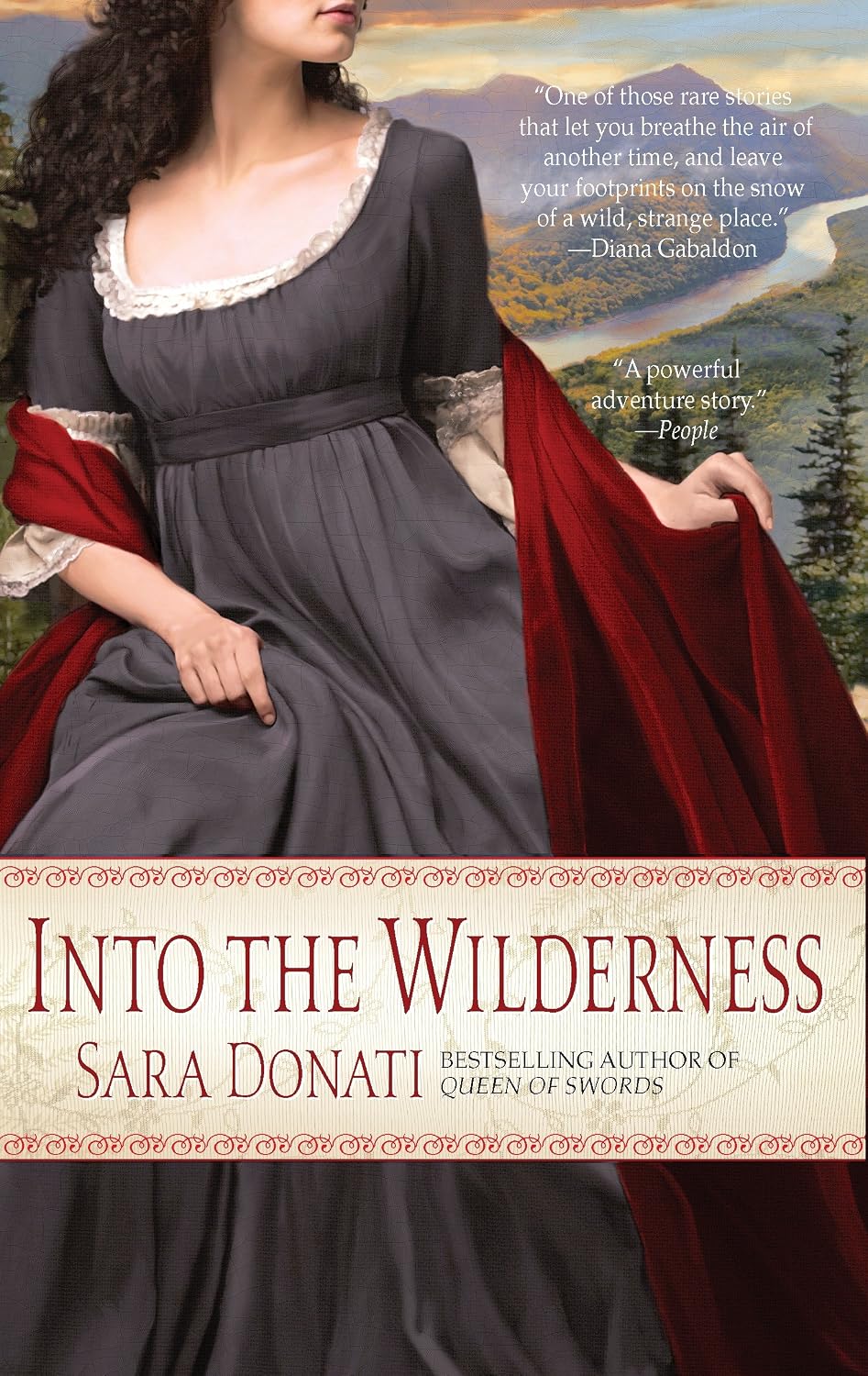 Into the Wilderness by Sara Donati book cover