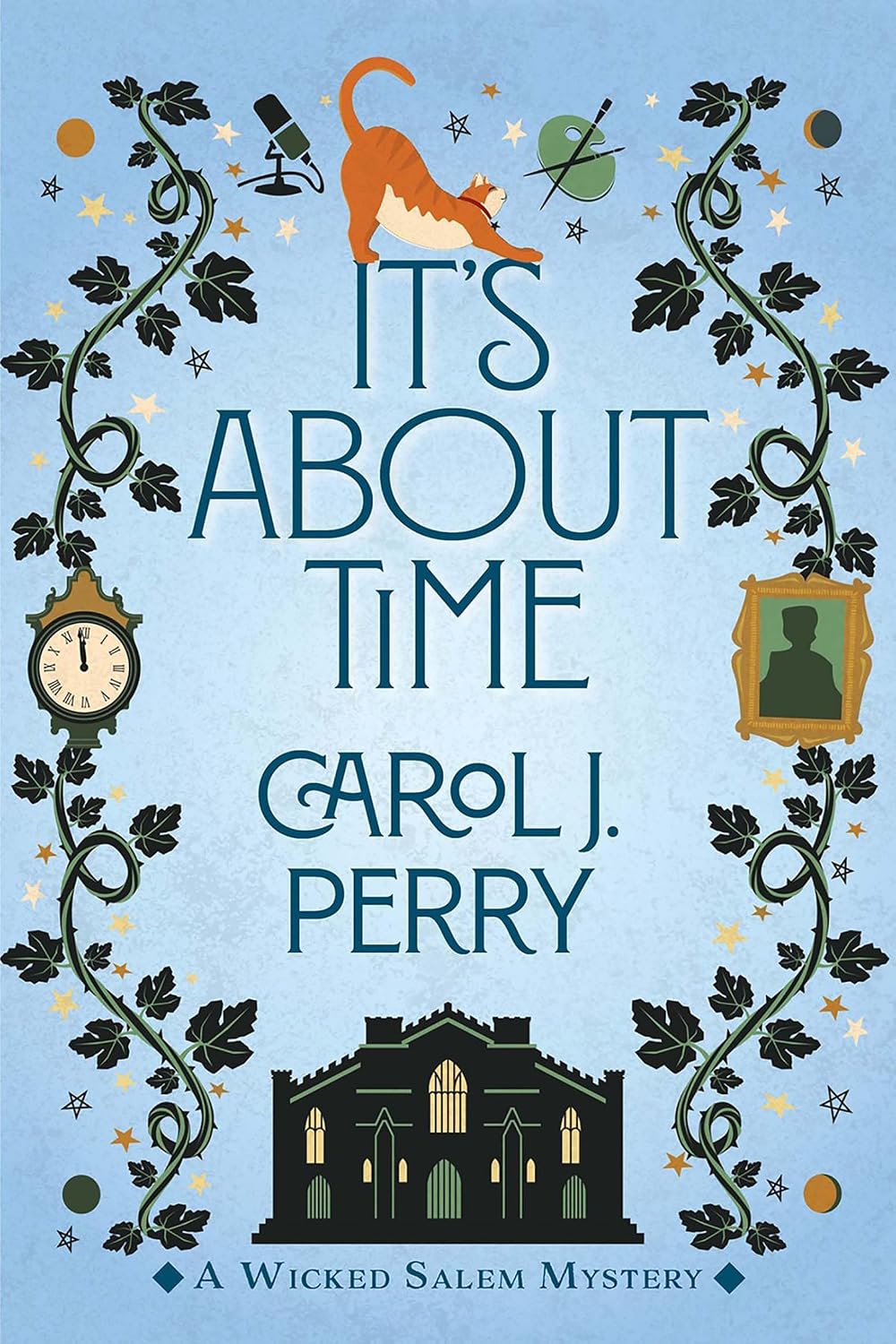 It’s About Time by Carol J. Perry book cover