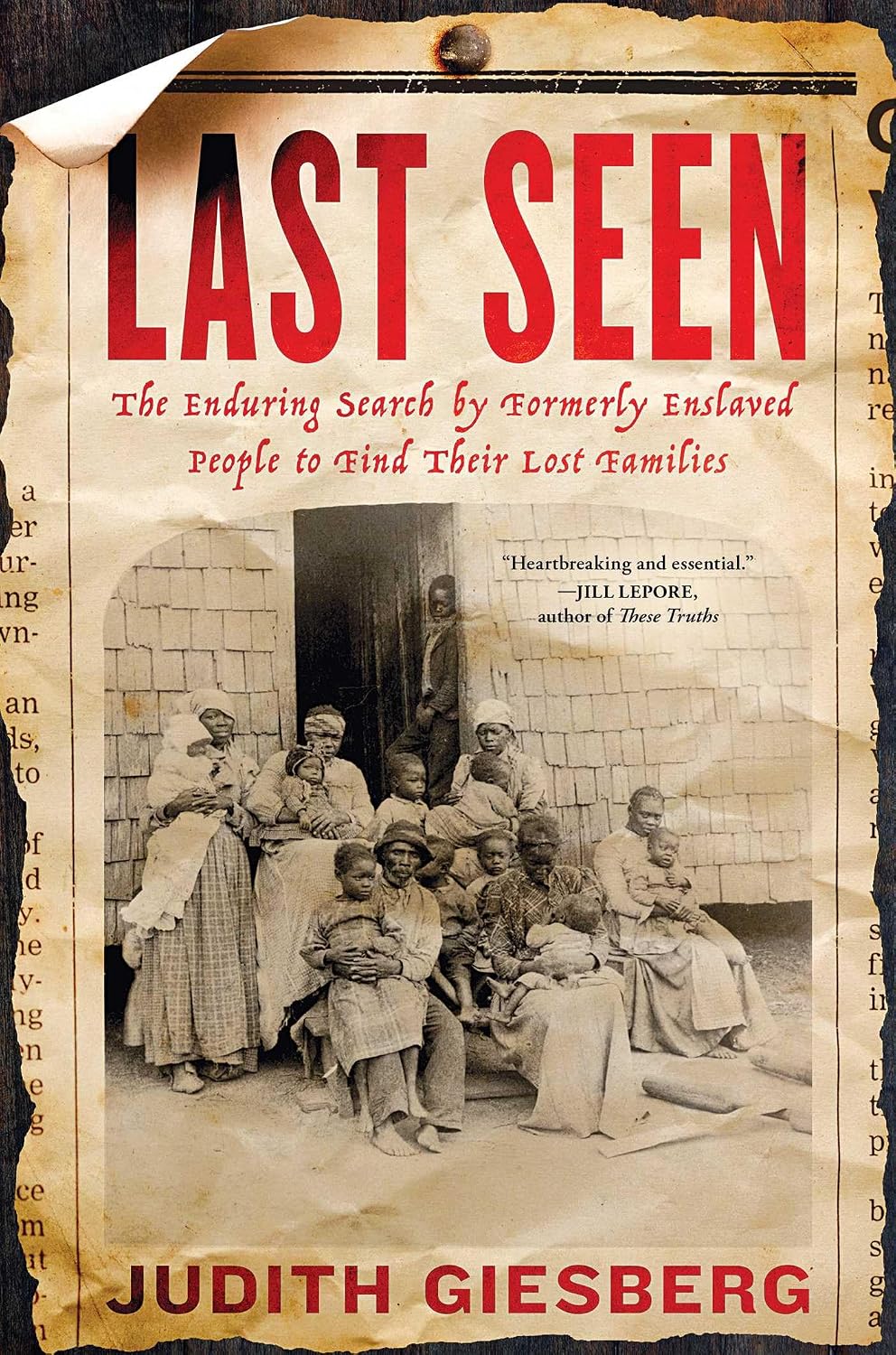 Last Seen by Judith Giesberg book cover