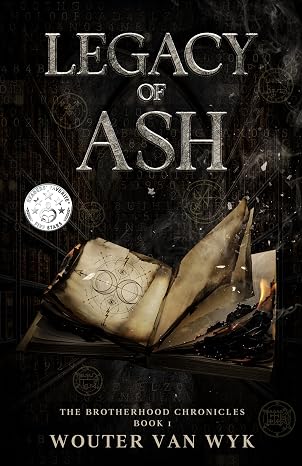 Legacy of Ash by Wouter van Wyk book cover