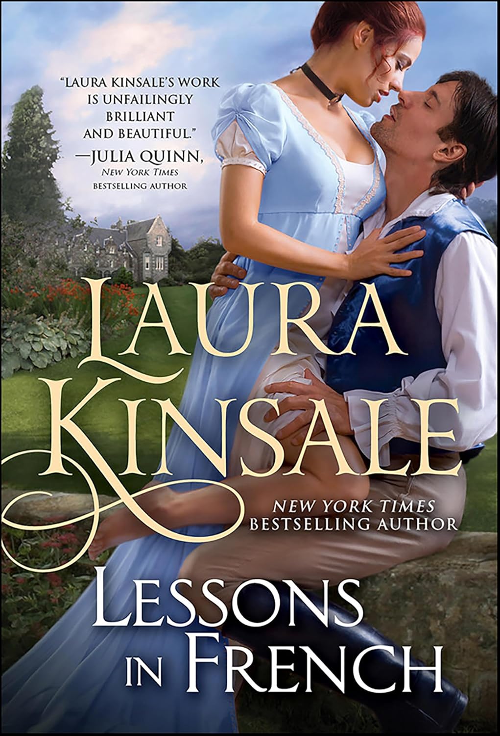 Lessons in French by Laura Kinsale book cover