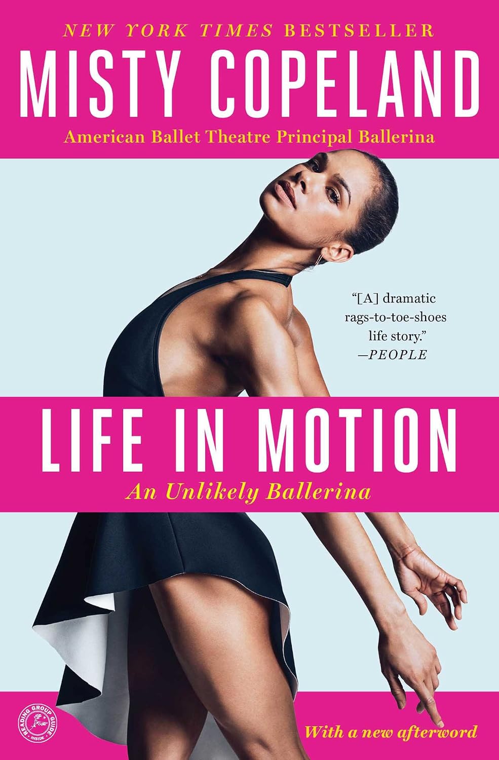 Life in Motion by Misty Copeland book cover