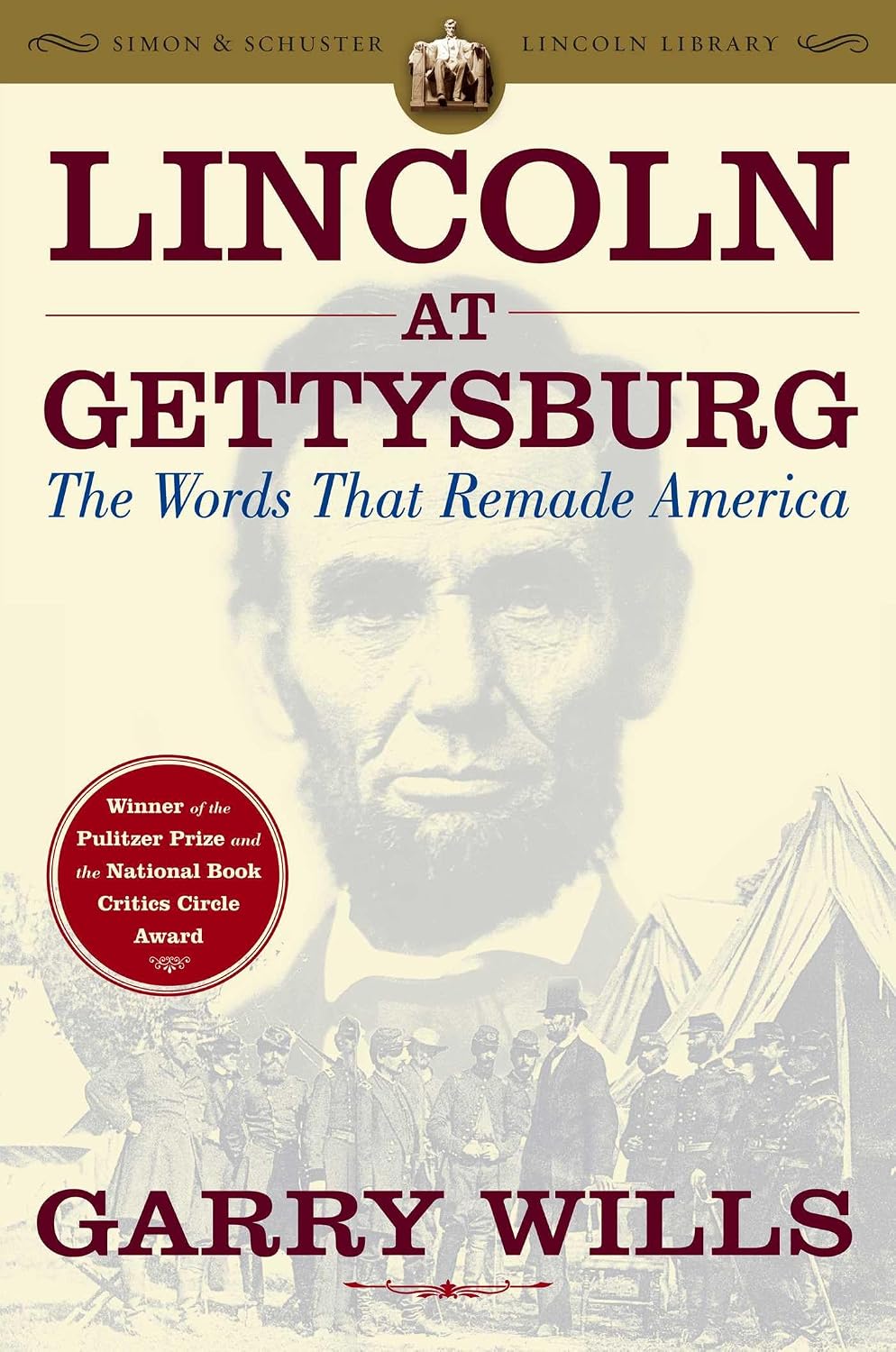 Lincoln at Gettysburg by Garry Wills book cover