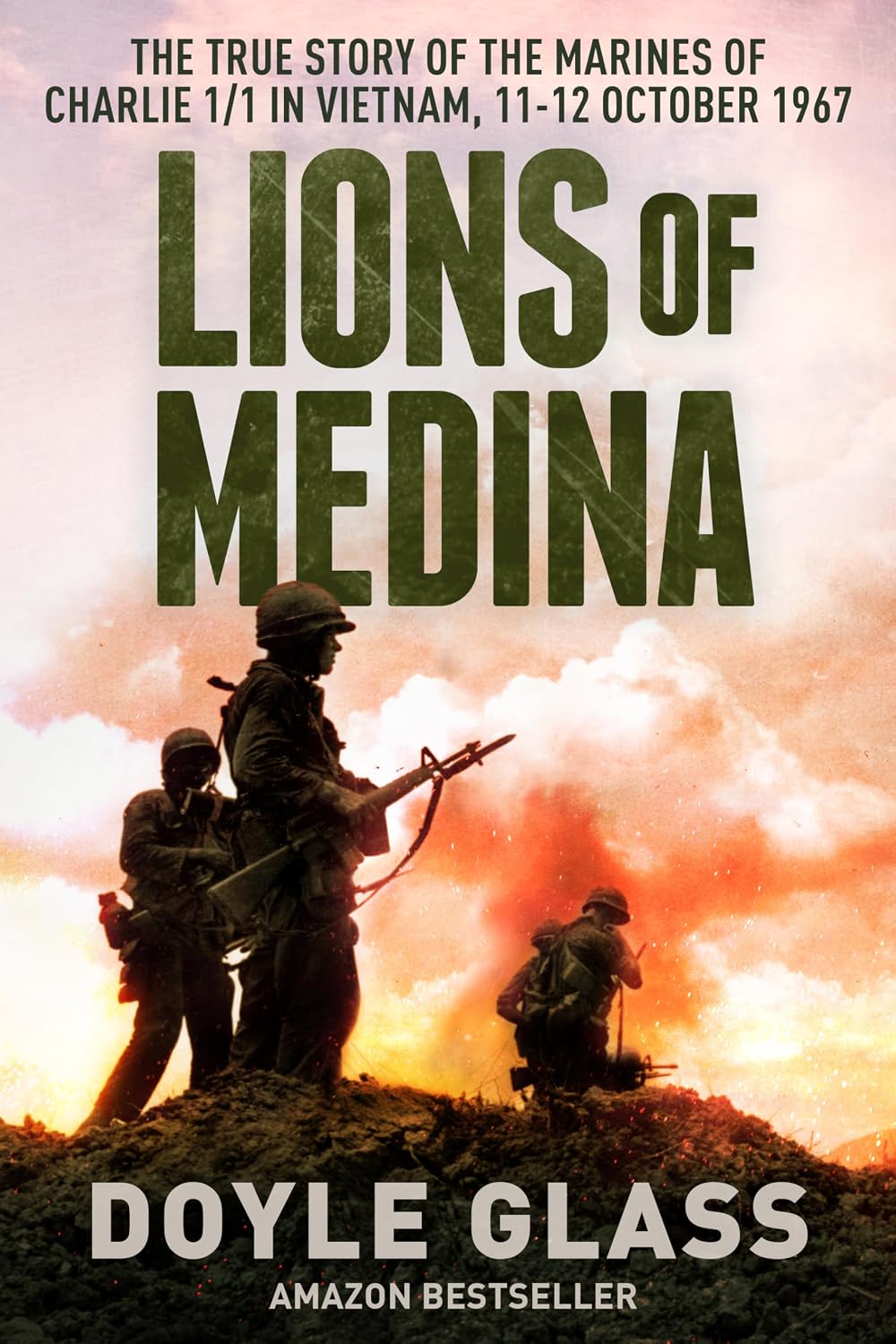 Lions of Medina by Doyle  Glass book cover