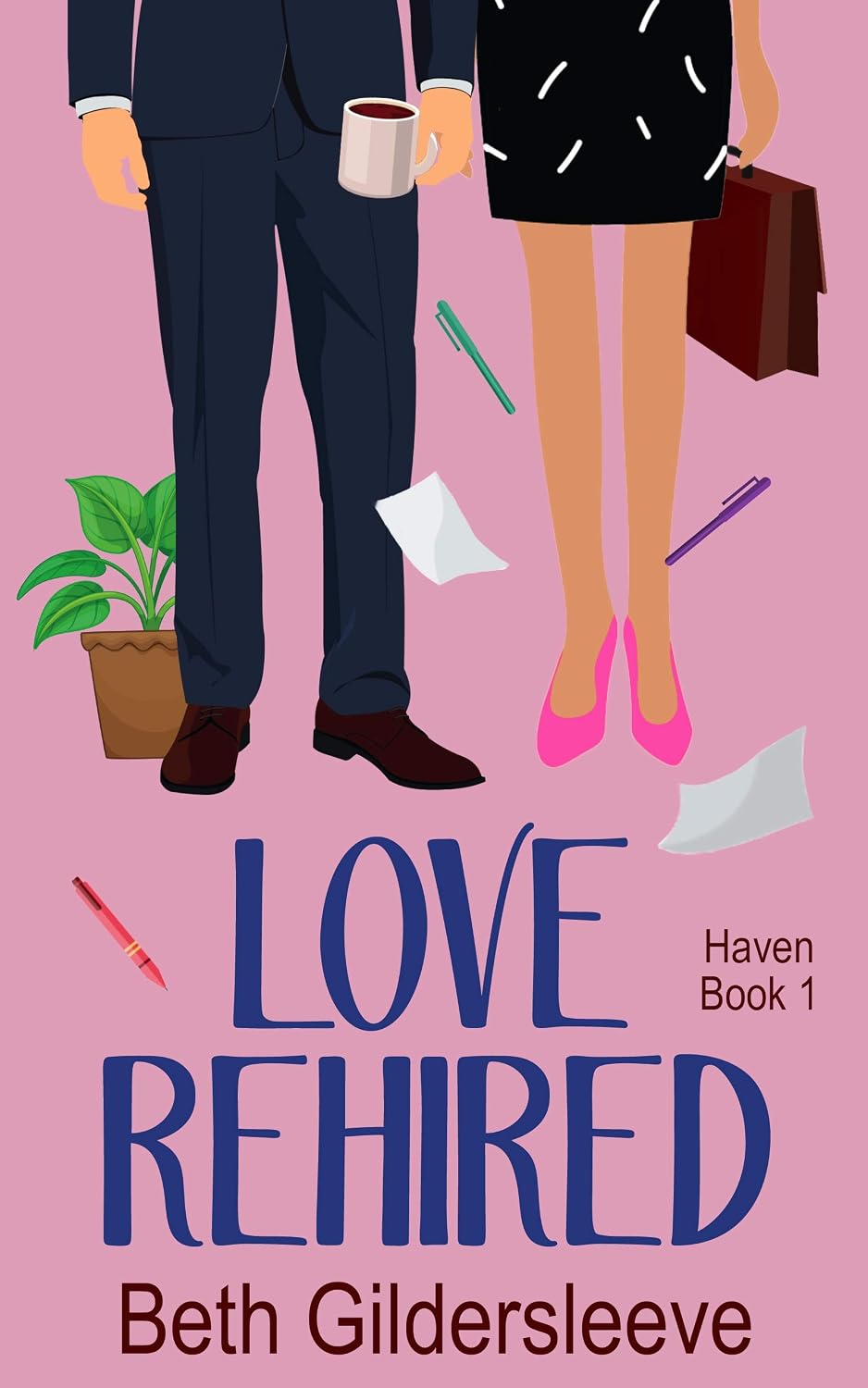 Love Rehired by Beth Gildersleeve book cover