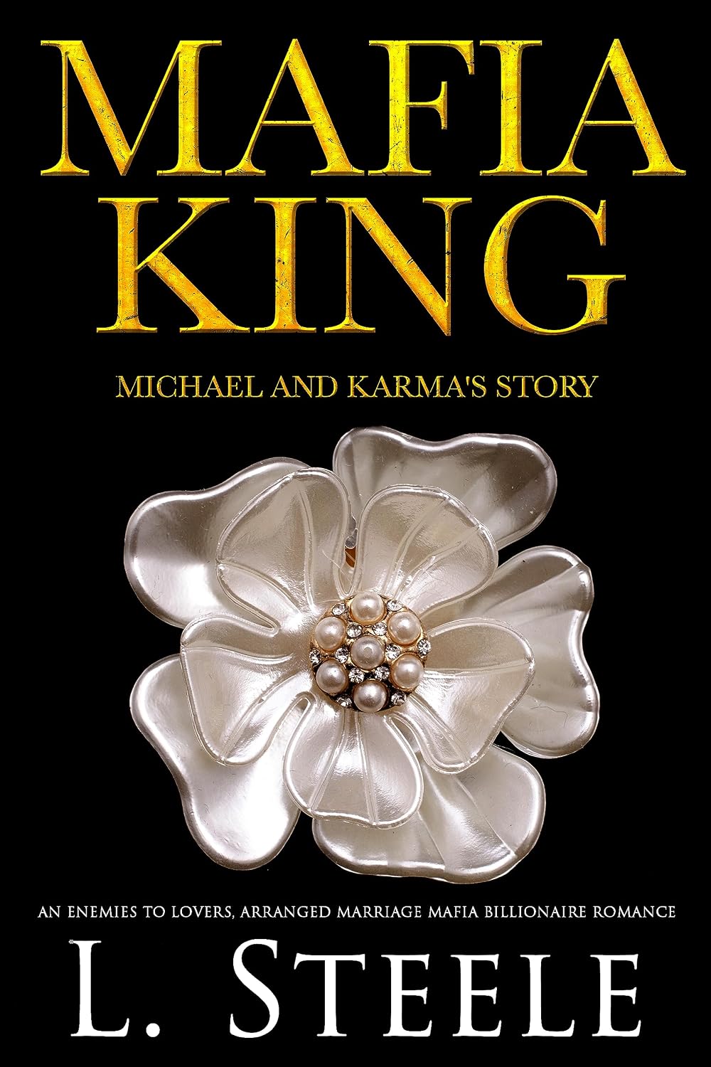 Mafia King by L. Steele book cover