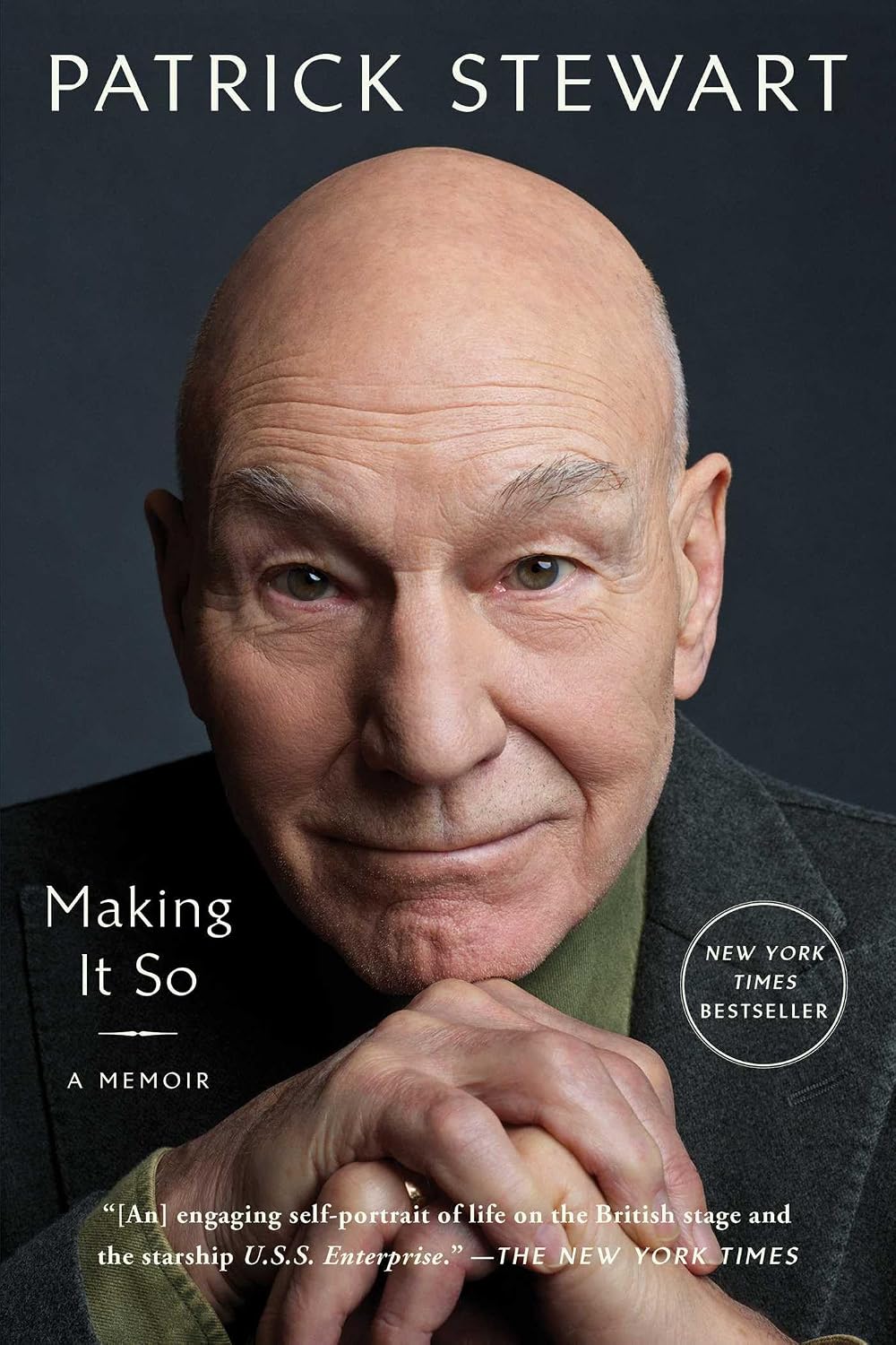 Making It So by Patrick Stewart book cover