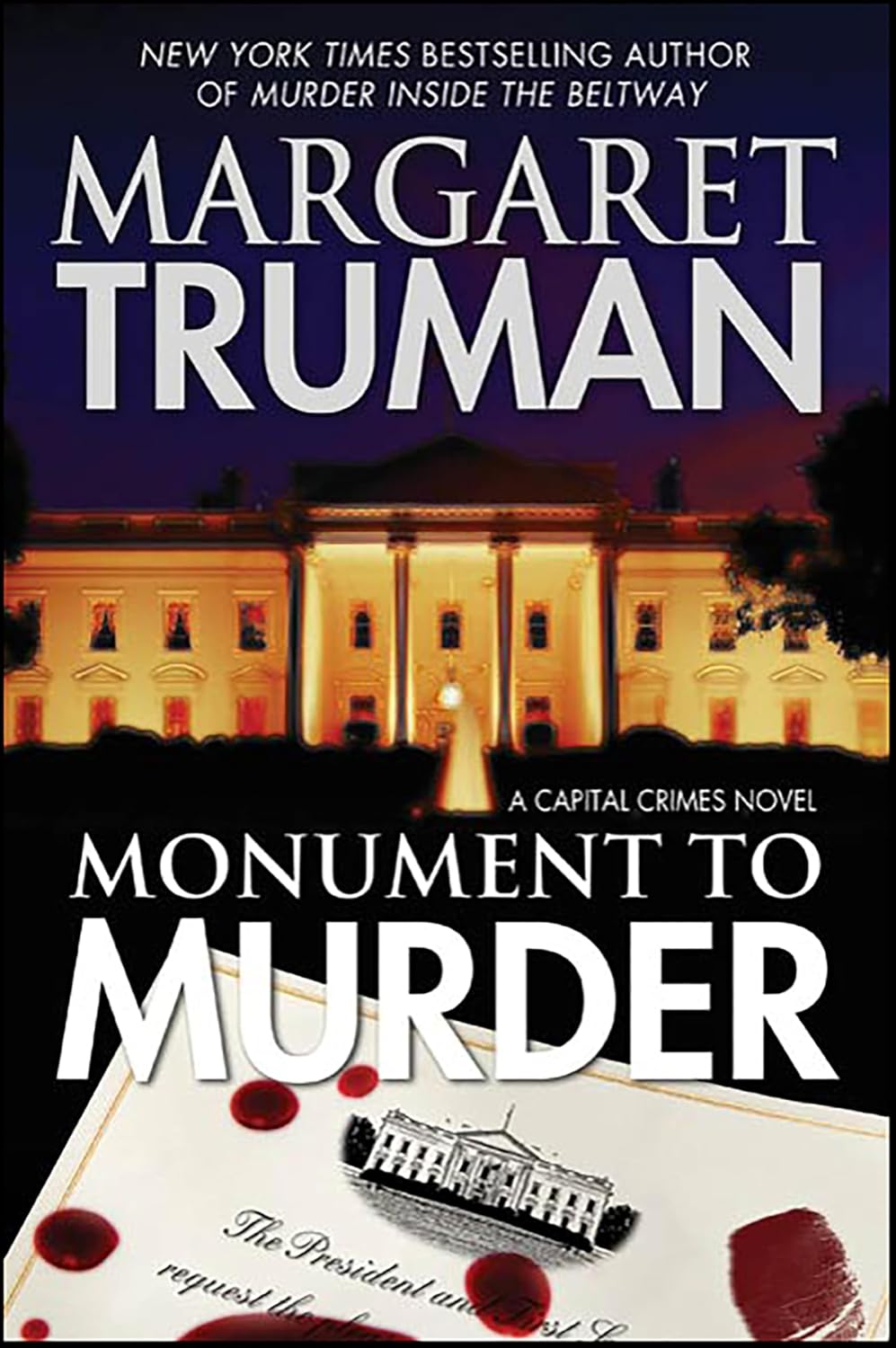 Monument to Murder by Margaret Truman book cover