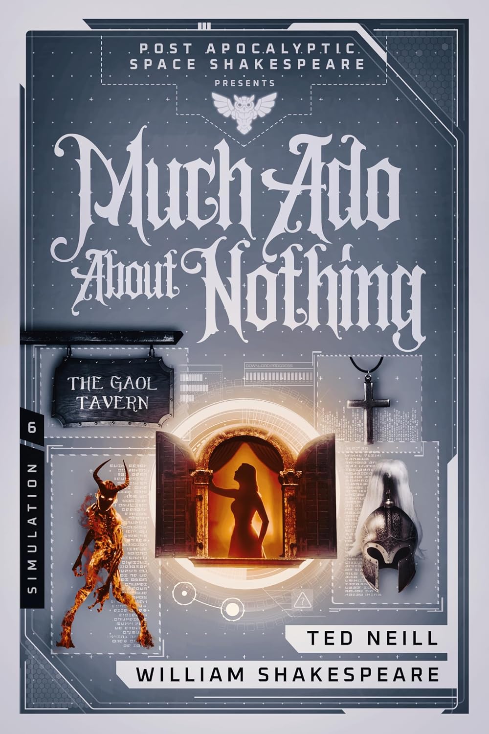 Much Ado About Nothing by William Shakespeare book cover