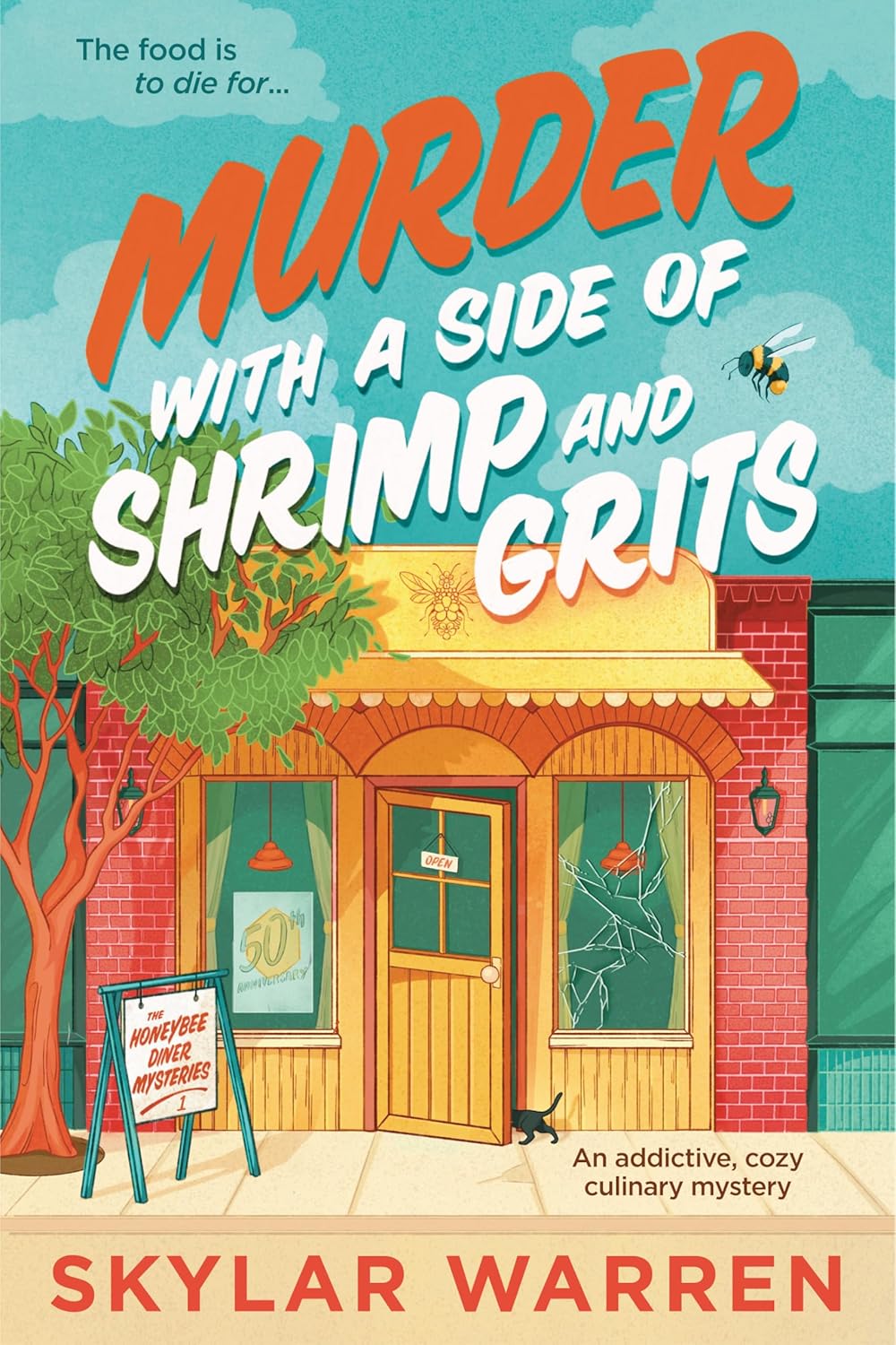 Murder with a Side of Shrimp and Grits by Skylar Warren book cover