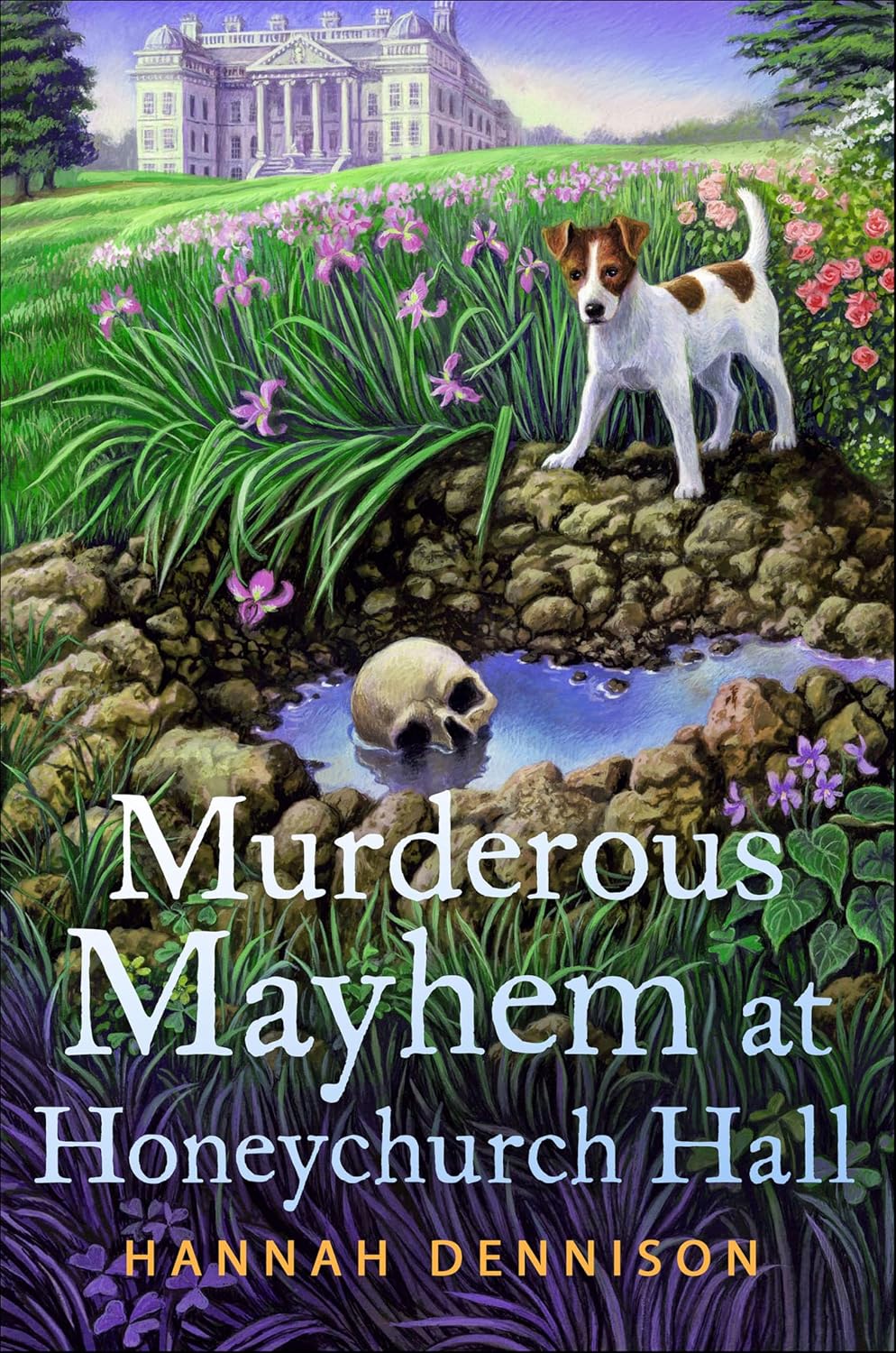 Murderous Mayhem at Honeychurch Hall by Hannah Dennison book cover