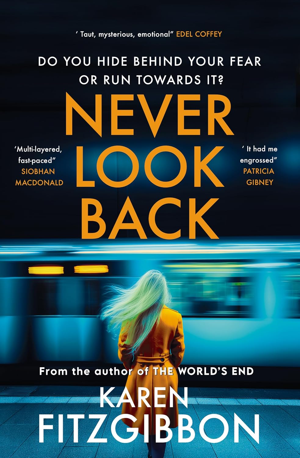 Never Look Back by Karen Fitzgibbon book cover