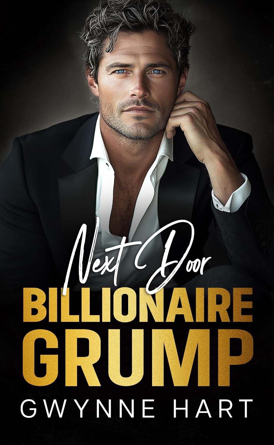 Next Door Billionaire Grump by Gwynne Hart book cover