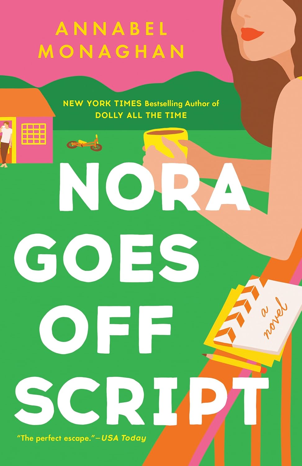 Nora Goes Off Script by Annabel Monaghan book cover