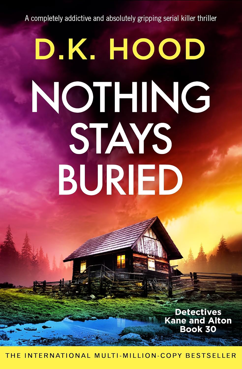 Nothing Stays Buried by D.K. Hood book cover