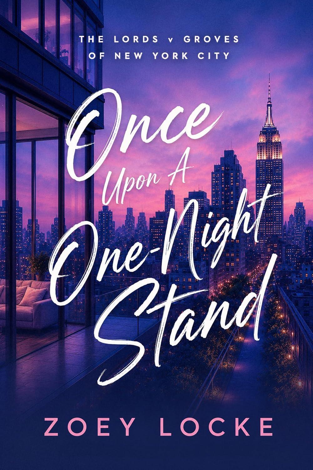 Once Upon a One-Night Stand by Zoey  Locke book cover
