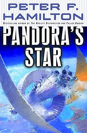Pandora’s Star by Peter F. Hamilton book cover