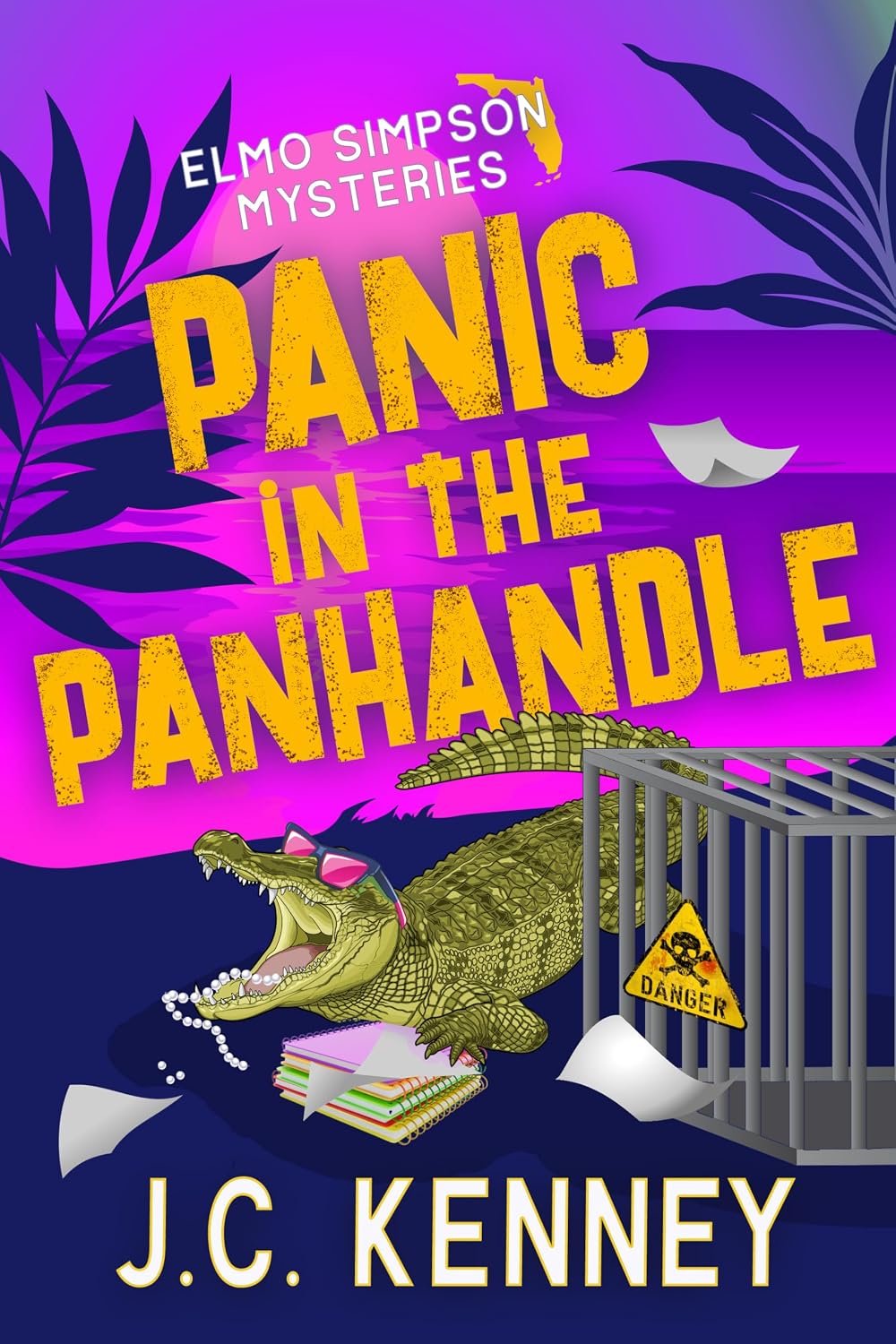Panic in the Panhandle by J.C. Kenney book cover