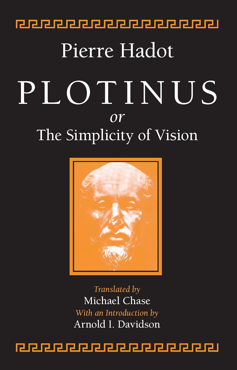 Plotinus or the Simplicity of Vision by Pierre Hadot book cover