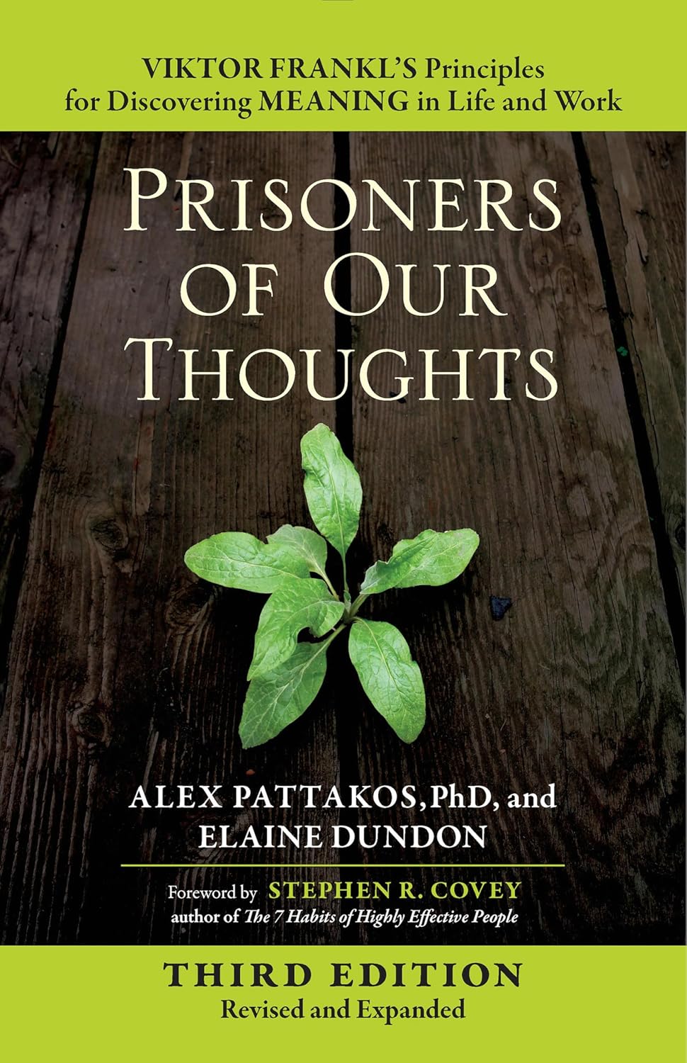 Prisoners of Our Thoughts by Stephen R. Covey book cover