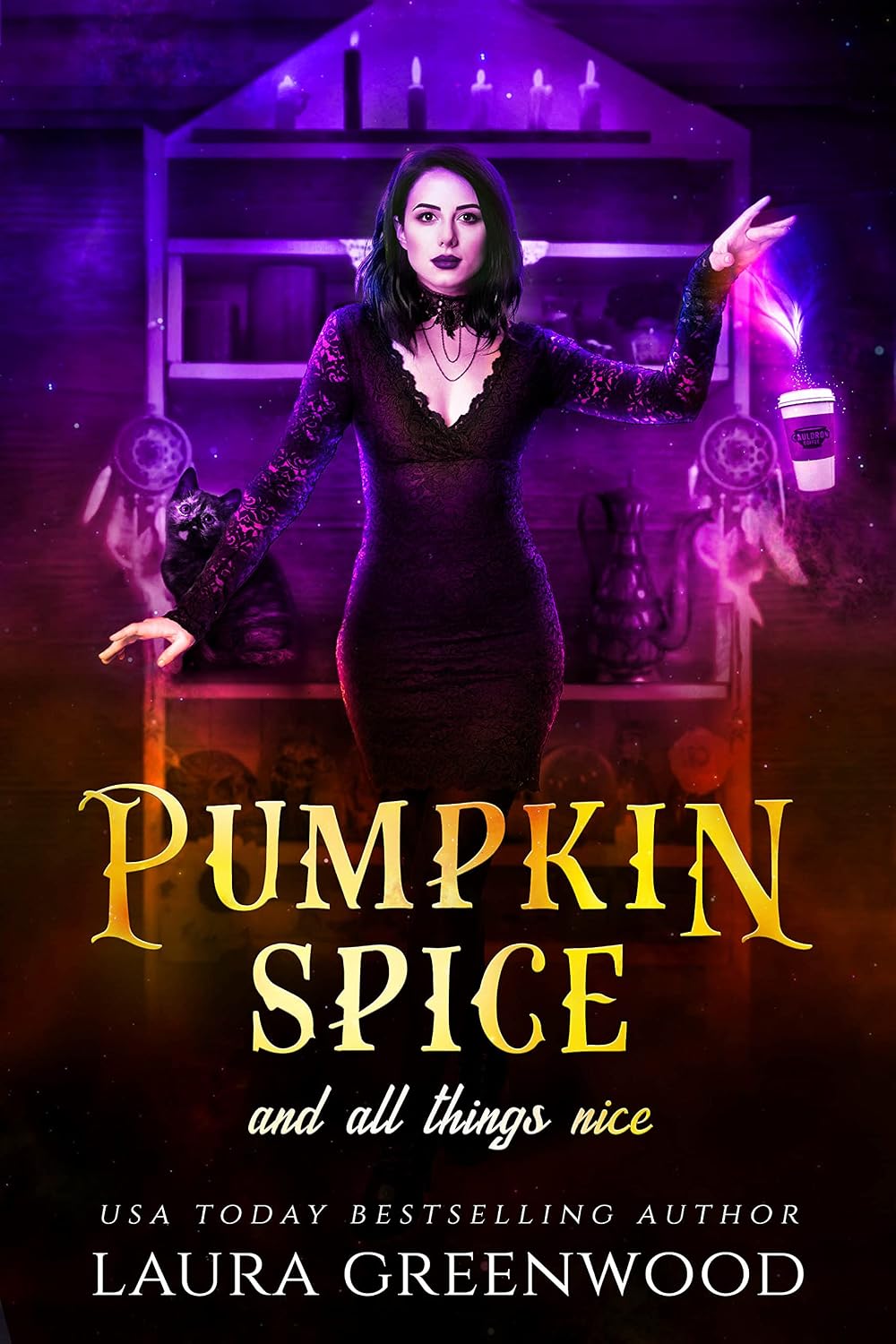 Pumpkin Spice and All Things Nice by Laura Greenwood book cover