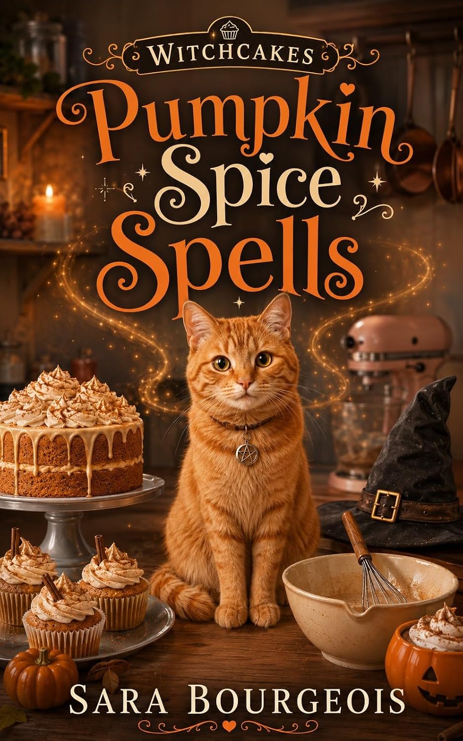Pumpkin Spice Spells by Sara Bourgeois book cover