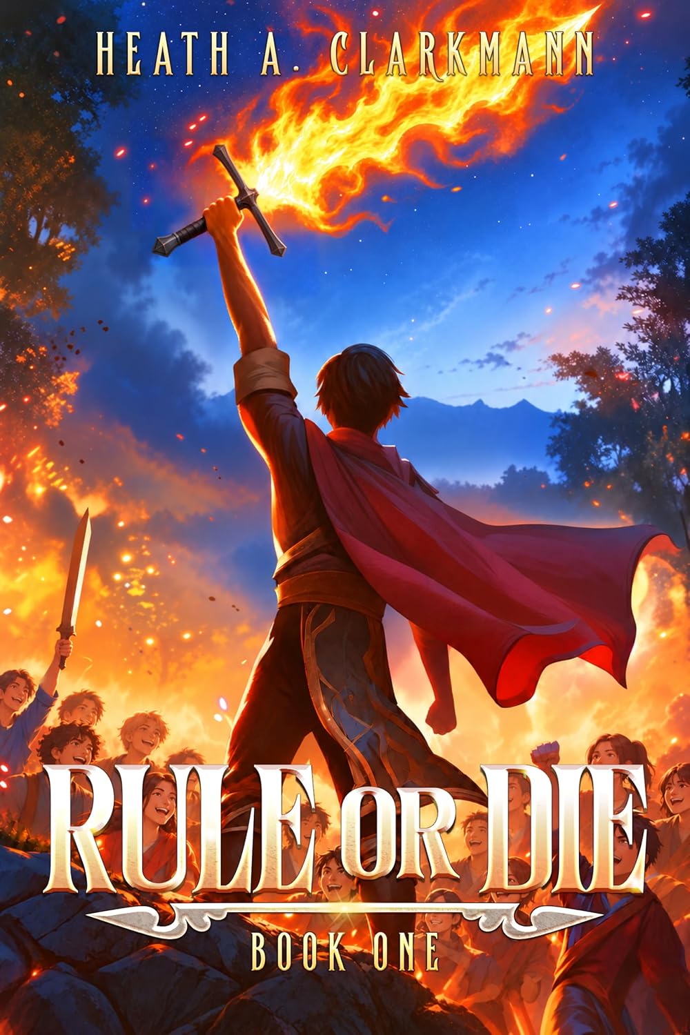 Rule or Die (Book 1) by Heath A. Clarkmann book cover