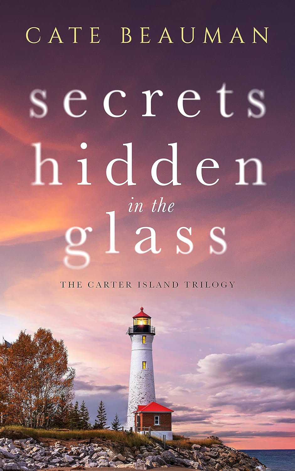 Secrets Hidden in the Glass by Cate Beauman book cover