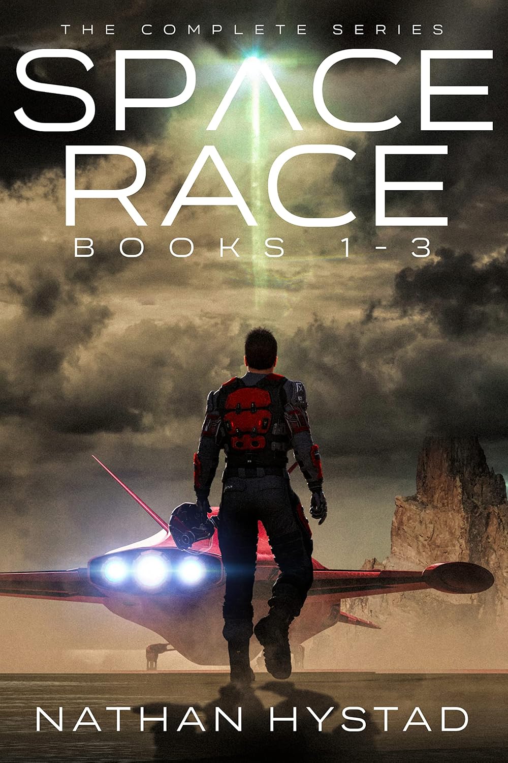 Space Race (Books 1–3) by Nathan Hystad book cover