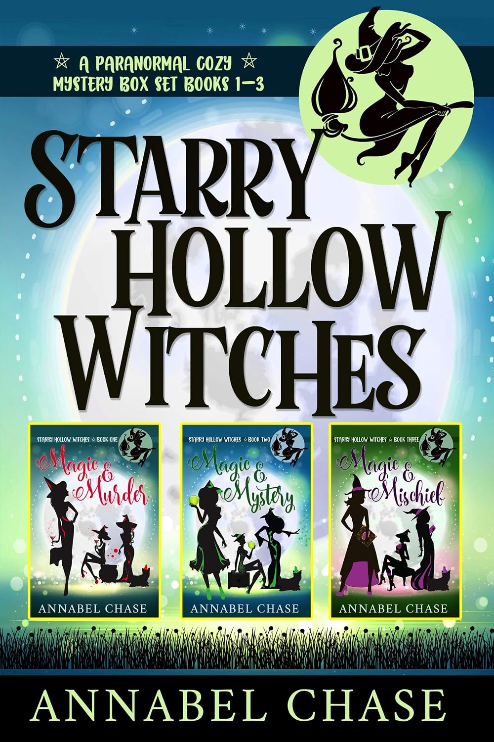 Starry Hollow Witches (Books 1–3) by Annabel Chase book cover