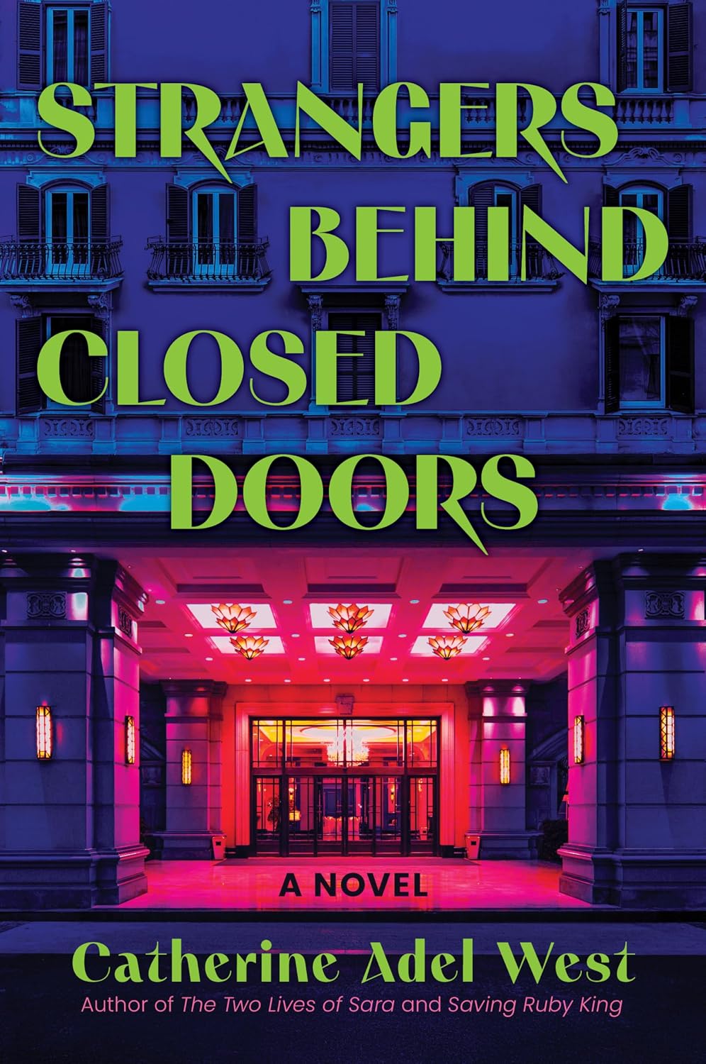 Strangers Behind Closed Doors by Catherine Adel West book cover